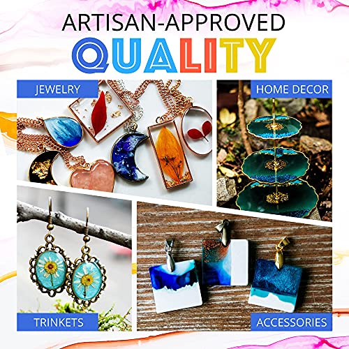 𝗖𝗿𝗮𝗳𝘁 𝗥𝗲𝘀𝗶𝗻 Epoxy Resin Kit Crystal Clear Resin & Hardener for