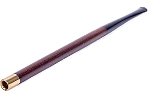 DR WATSON Dr. Watson - 6.7" Long Wooden Cigarette Holder, fits Extra Slim Cigarettes, Audrey Hepburn Style, Smooth Finish, Handmade (Also Available in Regular Size)