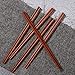 Wooden Chopsticks, Donxote 9.84 Inch Reusable Natural Healthy Chopsticks, Asian Classic Style for Dining Room, Kitchen, Japanese Noodles, Korea Gourmet, Set of 10 Pairs