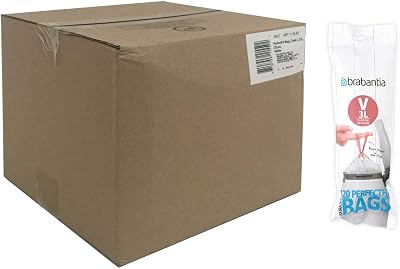 Brabantia 3L Waste Bag Liners Pack of 12