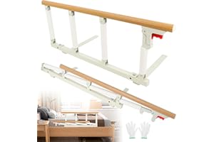 Bed Rails for Seniors Foldable, Bedrails for Elderly Adults Safety for Senior Support, Portable Bed Safety Rails for Seniors 