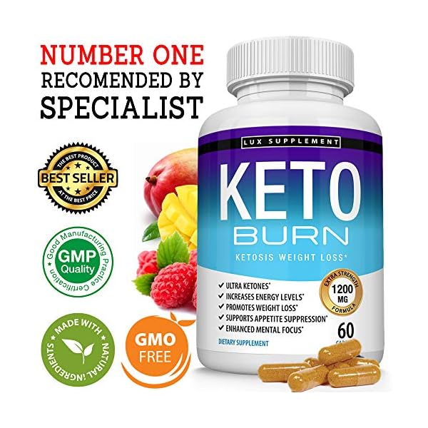 Keto Burn Pills Ketosis Weight Loss 1200 Mg Ultra Advanced Natural