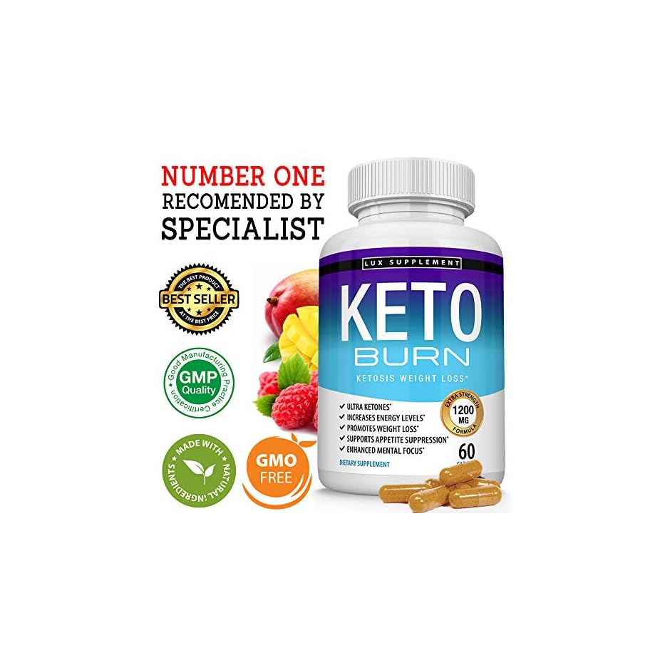Keto Burn Pills Ketosis Weight Loss 1200 Mg Ultra Advanced Natural