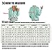 Greatrees Women's Casual Pendant Zipper V Neck Long Sleeve Dress Blouse