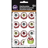 Wilton Icing Decorations 12/Pkg, Bloody Eyeball