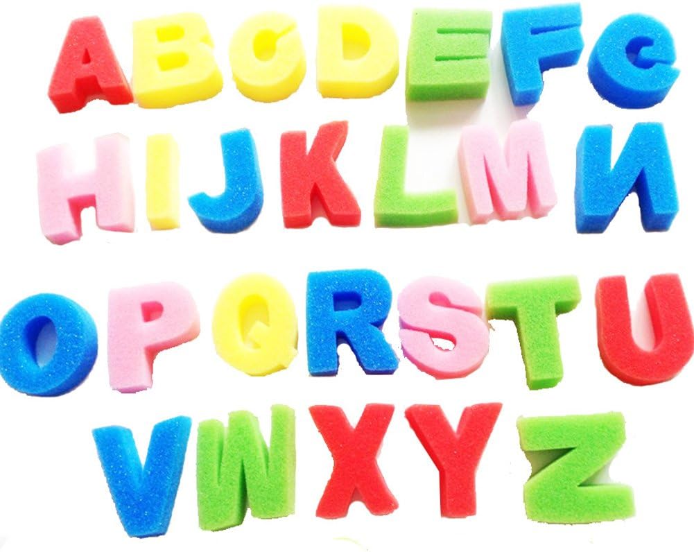 Carykon Artist Studio Alphabet & Numbers Sponges Model, 36 PCS: Everything Else