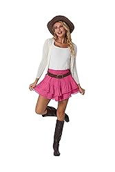 Lepunuo Womens Shorts High Waisted Skorts Flowy