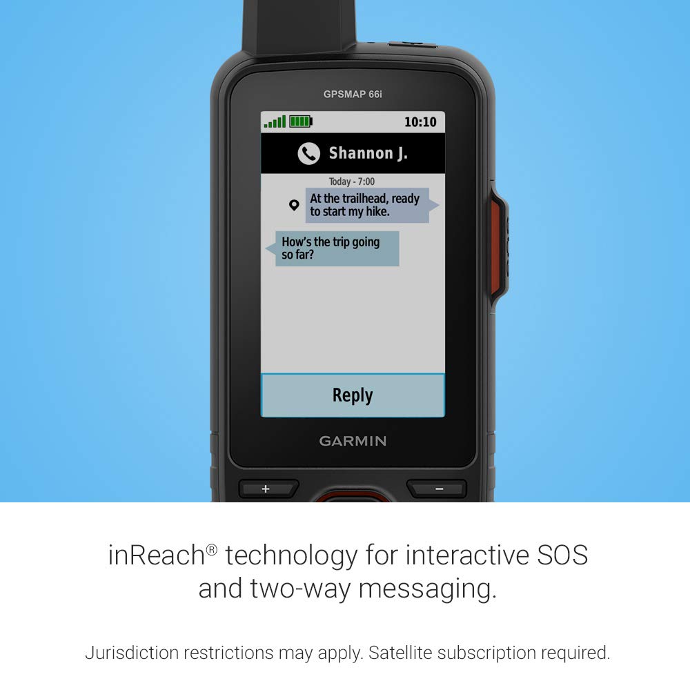 Garmin GPSMAP 66i Handheld Navigator and Satellite Communicator eBay