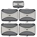 PRO Packing Cubes | 5 Piece Travel Bags Organizer for Luggage | Multi-size Ultralight Travel Cubes | Deluxe Suitcase Organizer Bags Set | Makes Packing Easy - Silver