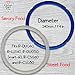 Silicone Sealing Rings for 5 qt or 6 qt Instant Pot Models- Color Coded Sweet and Savory Ring - No More Beef Smell in your cake. Includes Silicone Oven Mitts - 3 Pack Instant Pot Accessories