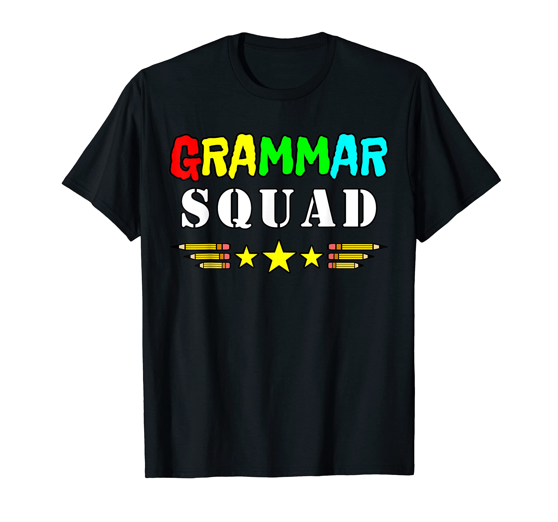 Grammar Squad Teacher School Appreciation 1st Grade T-Shirt