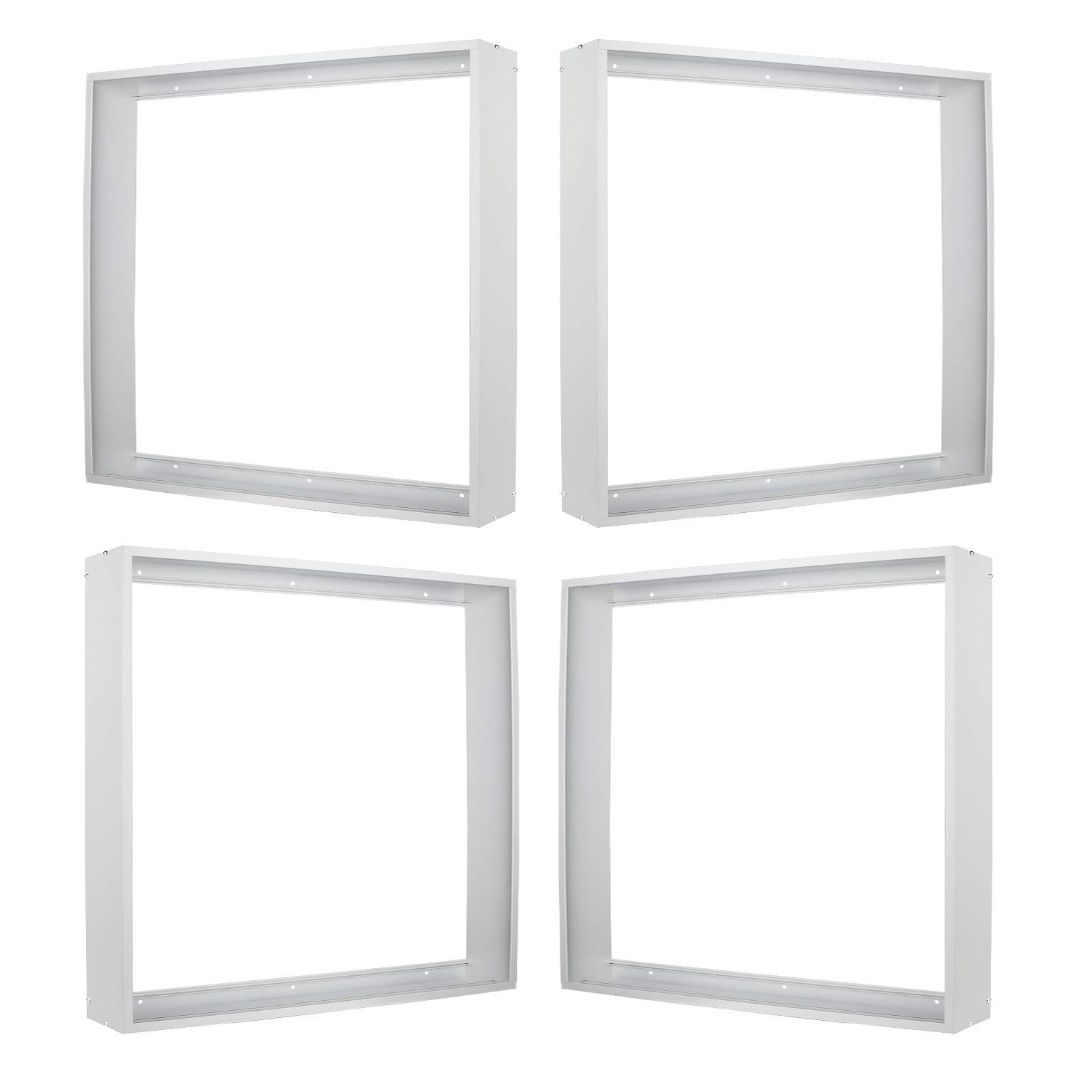 Zevnico 2x2FT Surface Mount Kit, 4 Set Aluminium