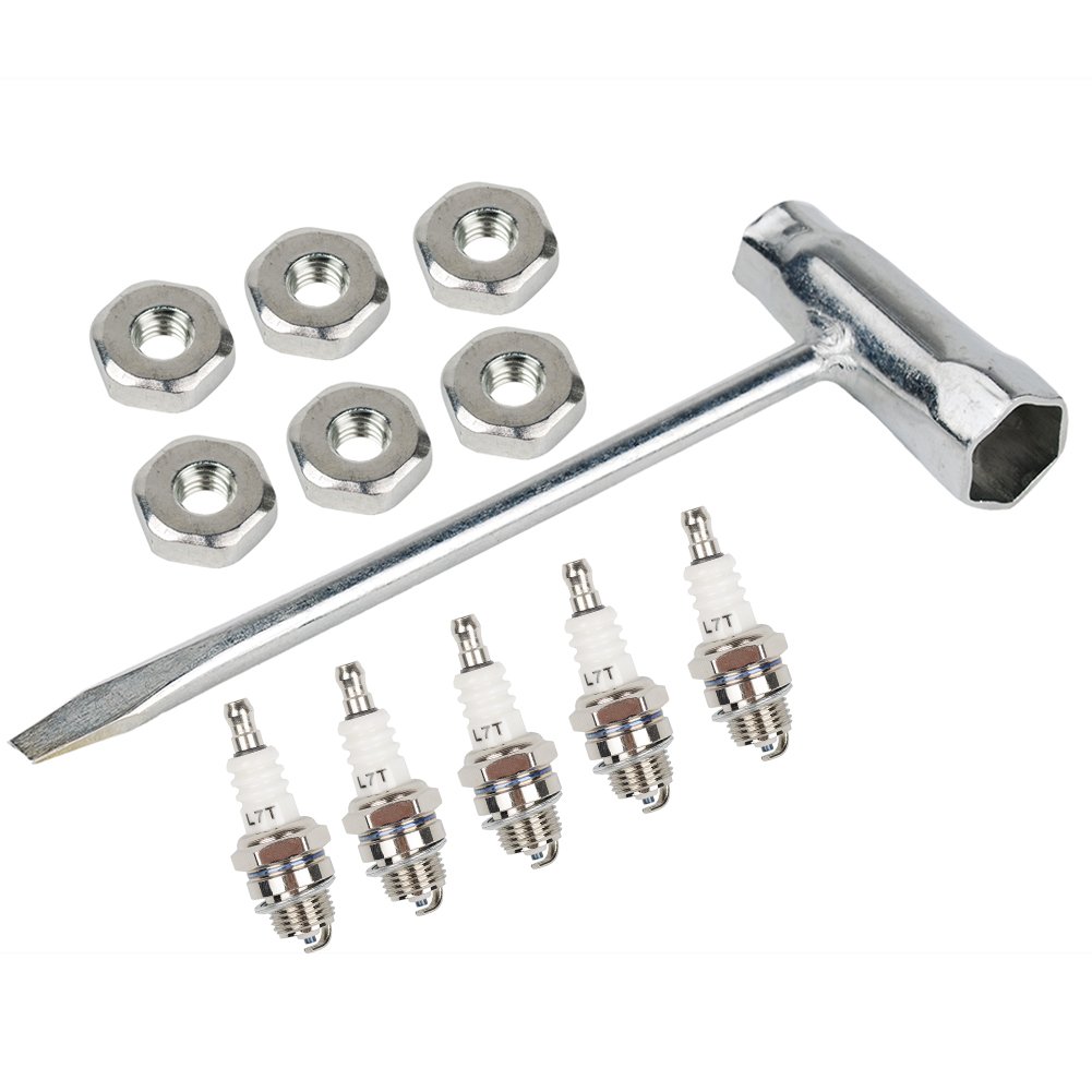 OxoxO Combination Screwdriver and Wrench 13mm x 19mm with Bar Nut Spark Plug Compatible with MS170 MS250 MS260 MS290 023 025 024 026