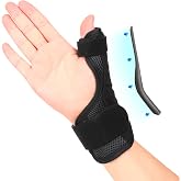 Cozyhealth Thumb Brace for Men and Women, CMC Joint Thumb Spica Splint for Pain Relief, Tendonitis, Thumb Wrist Stabilization Support for Right or Left Hand (Black)