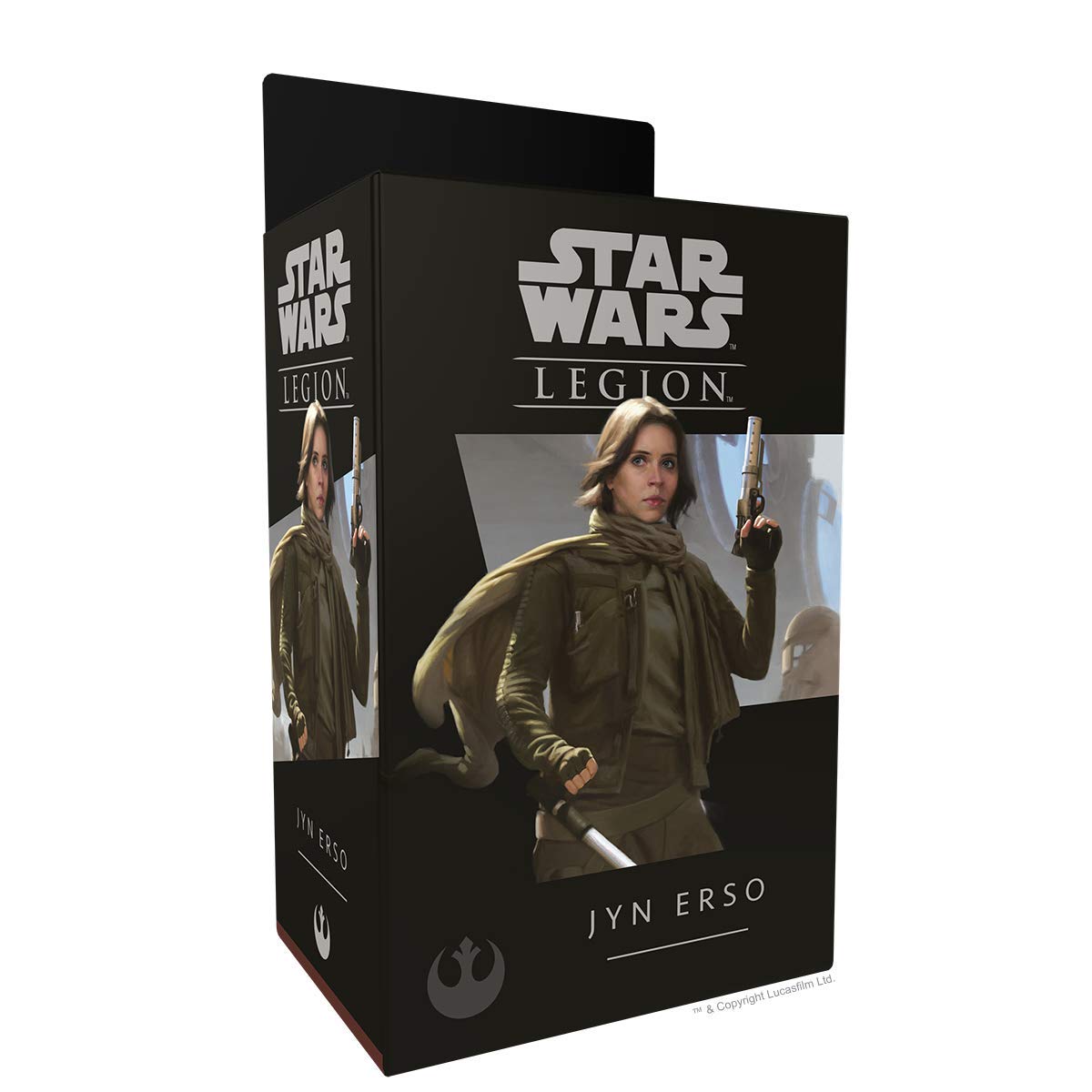Atomic Mass Games, Star Wars: Legion - Jyn Erso, Expansion, Tabletop, 2 Players, Ages 14+, 120-180 Minutes, German, Black