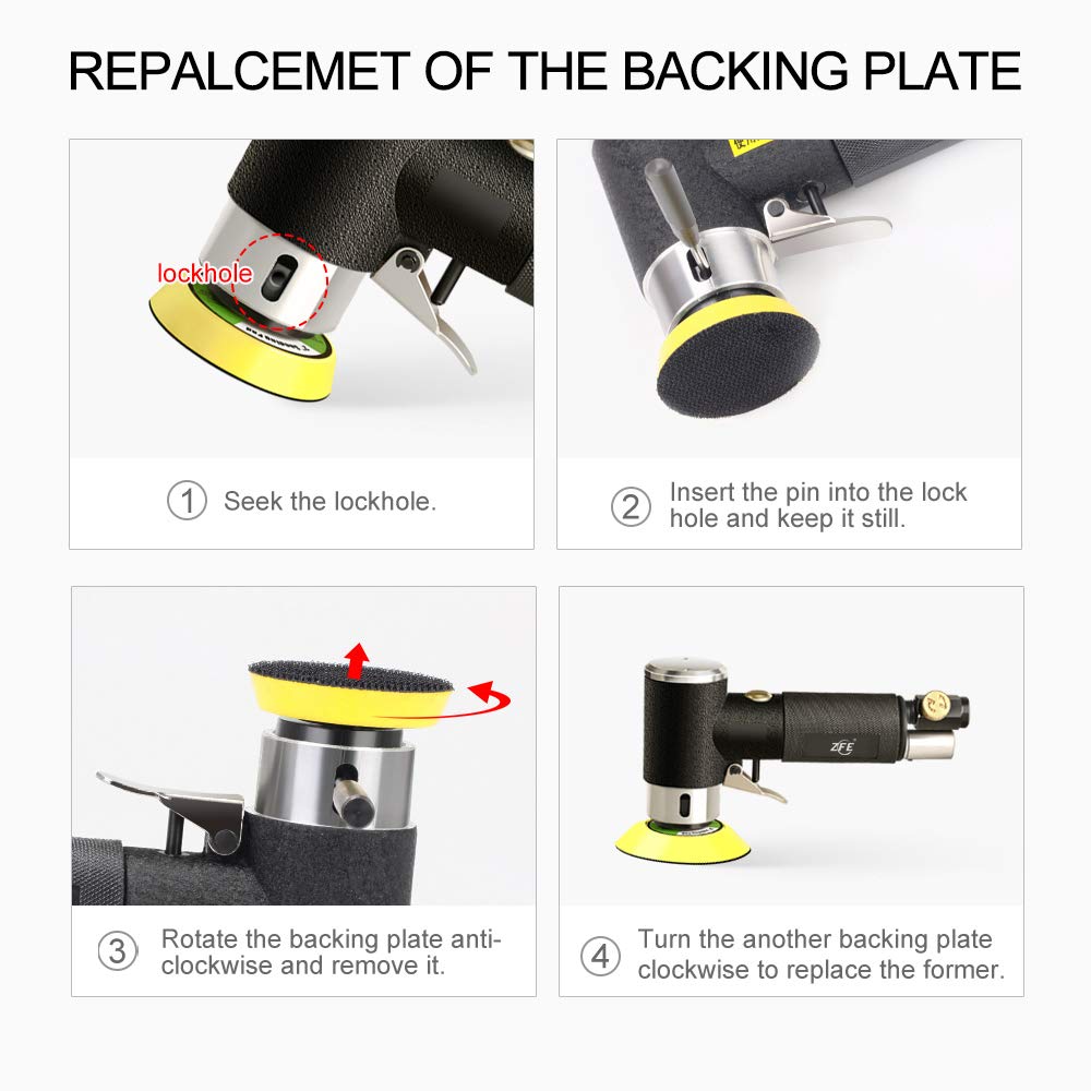 ZFE B07M Random Orbital Sanders product image 6