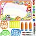 Hicdaw Water Drawing Mat, Large Aqua Doodle Mats Aqua Magic Doodle Mat Magic Water Drawing Mat for kids