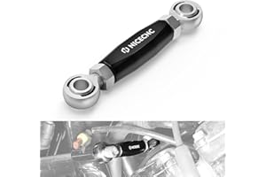NICECNC Front Engine Mount Stabilizer Link Aluminum Black CNC Compatible with Harley Street Glide FLHX 2009-2024, Replacement