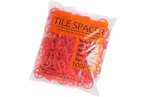 Spacer Set, 100-Pack PP Floor and Wall Installation with 1mm 2mm 3mm Spacers Wall Tiles Spacers