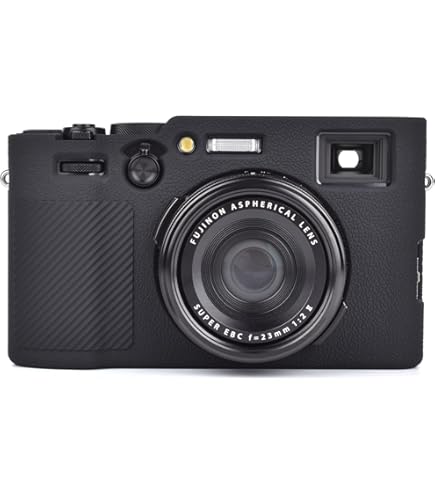 Fujifilm 16652609 Leather Case for X100V and X100VI, Black