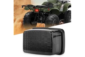 KICRY ATV LED Tail Light OEM Taillight 5KM-8472C-10-00 Compatible with Yamaha Rhino Kodiak Grizzly Big Bear Bruin Wolverine Viking (Smoke Lens)