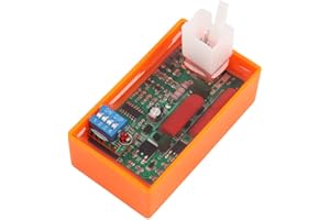 MOQIAOSEIKO 5 pin AC CDI Motorcycle Lgnition Box with DIP Switch Many 4-Stroke Models Compatible with Speed limit4000-12000 for WAVE100 Racing YX140 YX160