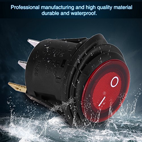 3 Qiilu+Rocker+Toggle+Circuit+Waterproof