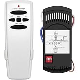 Universal Ceiling Fan Remote Control Kit Dimmable, Replace for Hampton Bay | Compatible with Hunter, Honeywell, Westinghouse FAN-28R Fan-HD CHQ7078T UC7078T L3H2010FANHD L3H2014FANHD RR7079T Fan-HD5