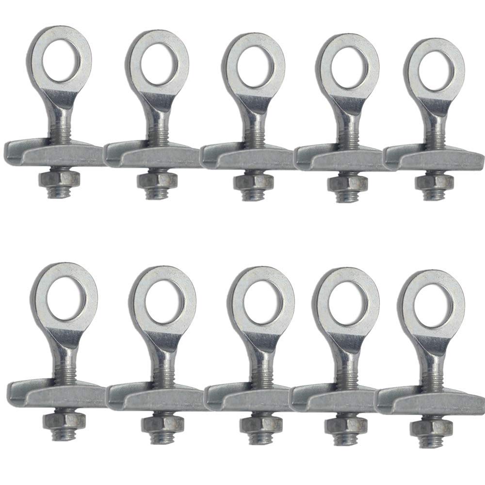 10PCS Bike Chain Tensioner Adjuster Bicycle Chain Tugs for Fixed Gear Single Speed Track Bicycle