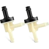 Threlaco 2 Pcs Vacuum Check Valve Compatible with Yg193 Automotive Vacuum Lines Checking Switch Replacement Parts