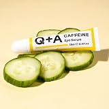 Q+A Caffeine Eye Serum 15ml Brightening Eye Treatment Dark Circles Puffiness view 7