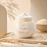 EverBliss Beauty Rice Cream Face Moisturizer Anti-Wrinkle Hydrating Cream for Dry Skin