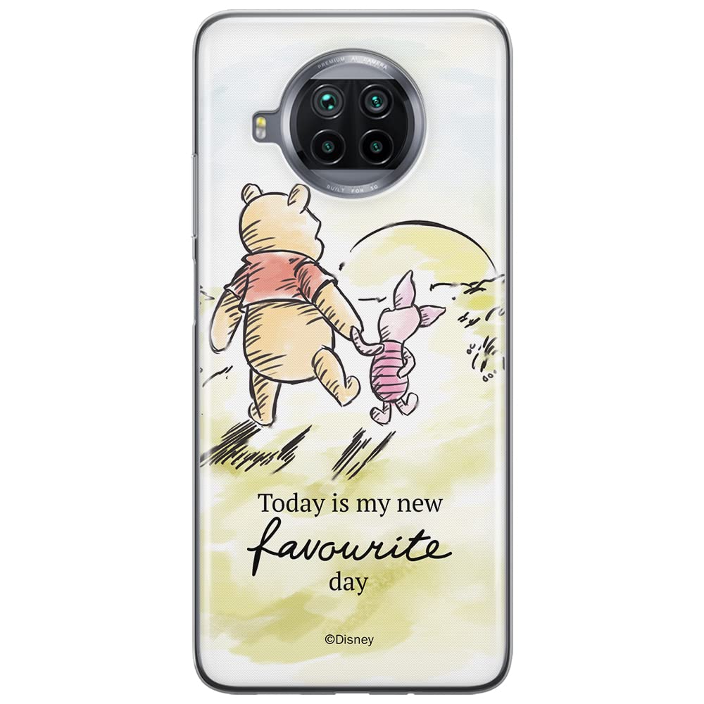 ERT GROUP mobile phone case for Xiaomi MI 10T LITE/REDMI NOTE 9 PRO 5G original and officially Licensed Disney pattern Winnie the Pooh and friends 012, case made of TPU — image 1