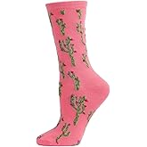MeMoi Cactus Rayan Blend Crew Socks