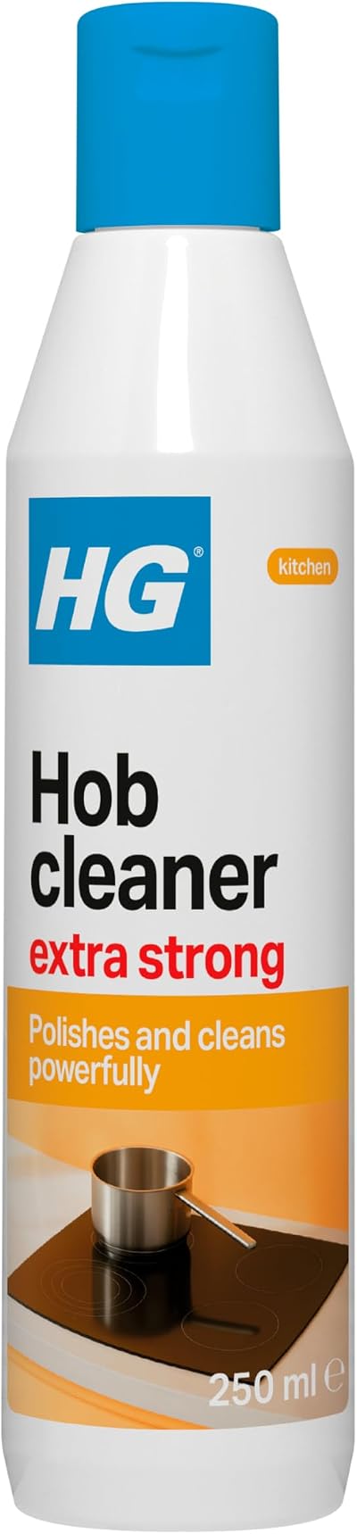 HG Hob Cleaner Extra Strong 250ml Induction & Ceramic Hob Cleaner