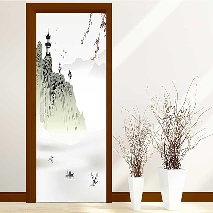 Amazon Com Amapark Creative Door Stickers Bedroom Doors