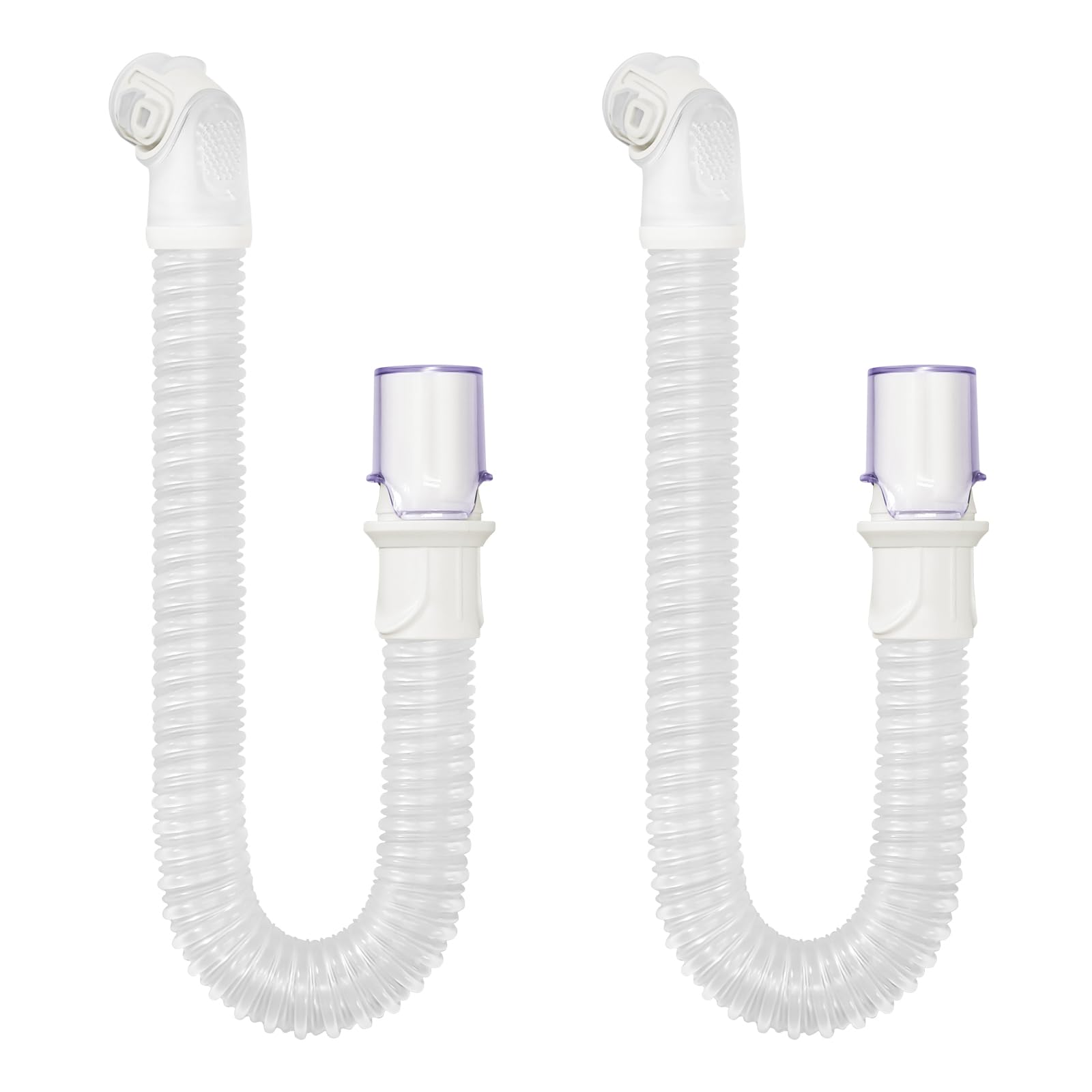 Photo 1 of 2 Packs Replacement Short Tube and Elbow for Resmed AirFit N20, Airtouch N20 and N40 Mask - No Leakage - Reduce Noise