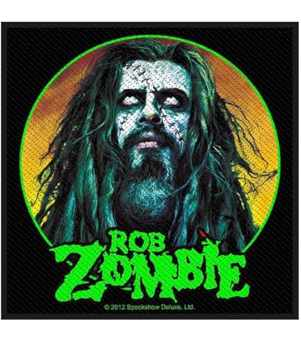 Amazon.com: Rob Zombie Dead Return Patch Skull Crossbones