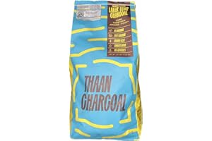 Thaan Charcoal, Premium Select Very Large Lump Natural Hardwood Charcoal