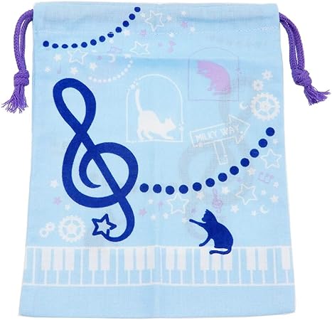 Amazon Co Jp 音符 巾着袋 コップきんちゃくポーチ 19年新入学雑貨 Sho Bi 日本製 女の子向け グッズ 通販 おもちゃ