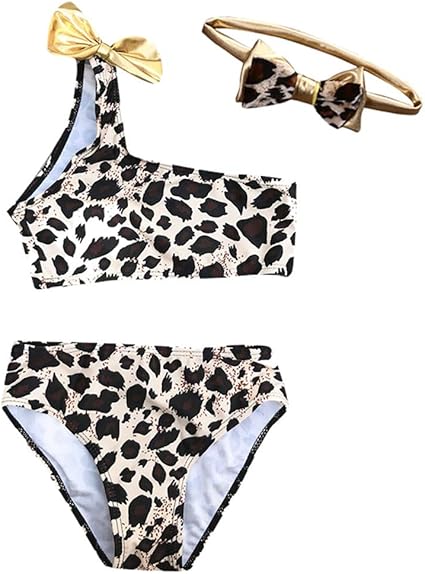 baby leopard bikini