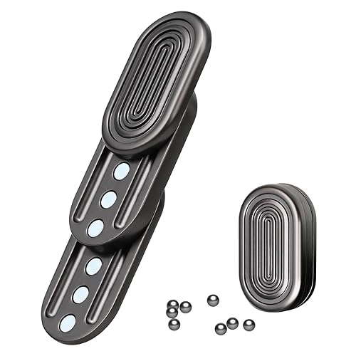 ITOKEY Fidget Slider, Metal Fidget Toy, 3-layer Magnetic Push Card