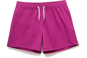 MEILONGER Girls Boys Swim Shorts Trunks Beach Board Shorts Kids Lightweight Casual Swimsuit Swimwear No Liner