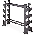 Marcy Compact Dumbbell Rack Free Weight Stand for Home Gym DBR-56 , Black, 20.50 x 8.50 x 27.00 inches