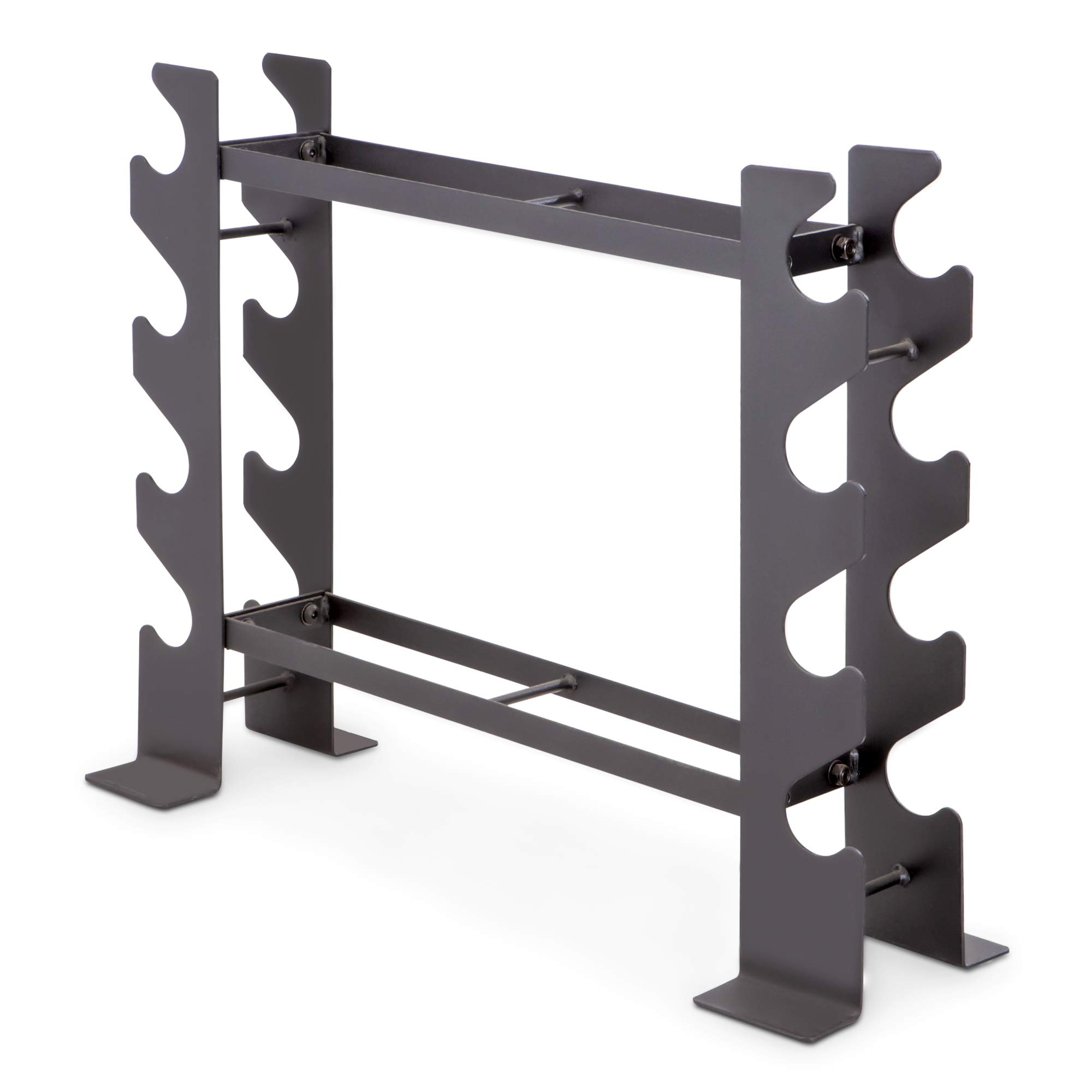Marcy Compact Dumbbell Rack Free Weight Stand for Home Gym DBR56 , Black, 20.50 x 8.50 x 27.00