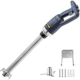 VBENLEM Commercial Immersion Blender 500W Power, Hand Held Mixer with 19.7-Inch 304 Stainless Steel Removable Shaft, Electric