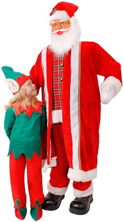 Babbo Natale Canzone.Cantando E Ballando Babbo Natale Decorazione Natalizia Di Babbo Natale Alta 6ft 182cm Babbo Natale Gigante Che Canta E Balla Con 5 Canzoni Diverse Babbo Natale Vetrina Oggetti Di Scena