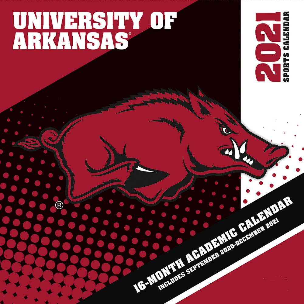 University Of Arkansas Calendar 2022 Arkansas Razorbacks 2021 12X12 Team Wall Calendar: 9781469377742:  Amazon.com: Books