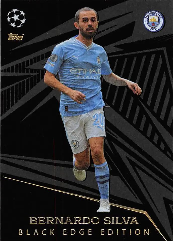 Generic Trading Card: Bernando Silva Black Edge, 2023-24 Match Attax Extra, 1pc