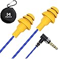 Mipeace Wired Ear Protection Headphones, Ear Plug Headphones for Work-Safety Work Earbuds for Mowing Construction Industry